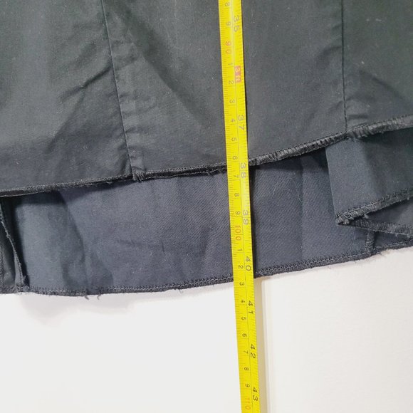 Phillipe Dubuc Empire Waist A-Line Dress Fit and Flare Black Thick Straps Classy - Picture 9 of 11